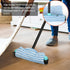 Rubber Broom for Pet Hair Removal: 59" Telescoping Handle, Squeegee for Carpet, Hardwood, and Tile Floors