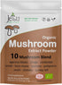 Mushroom Extract Powder - Powerful 10 Blend, Organic Lions Mane, Cordyceps, Reishi, Shiitake, Turkey Tail Mushrooms for