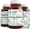 Natural Nutra Ginkgo Biloba Capsules, 60 Count, Vegan, Gluten Free, Improves Brain Function and Circulation