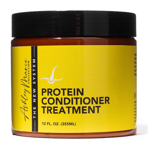 The Hair Diagram - Ashley Marie Protein Conditioner Treatment, Natural Strengthening Conditioner, 12oz