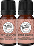 Wild Essentials Cedarwood Essential Oil, 100% Pure 2 Pack, 10ml, Therapeutic Grade, Made in USA