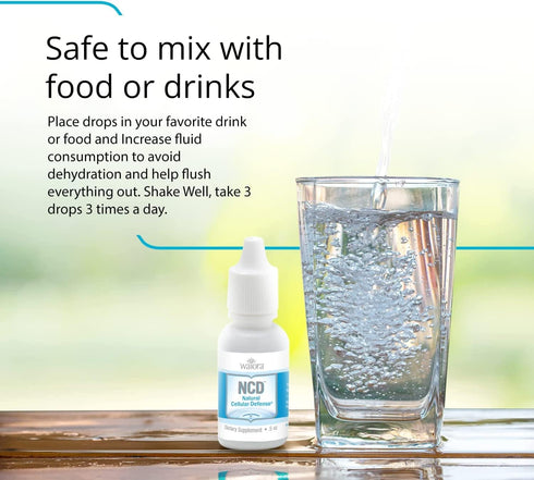 Immune .5 oz 90 Natural Cellular Defense (NCD) Liquid Supplement, Advanced Mineral & Botanical Formula, Daily