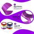 Swpeet Single Faced Polyester Ribbon Assortment Kit, 10 Rolls, 1-1/2" x 25 Yards, Total Length 250 Yards