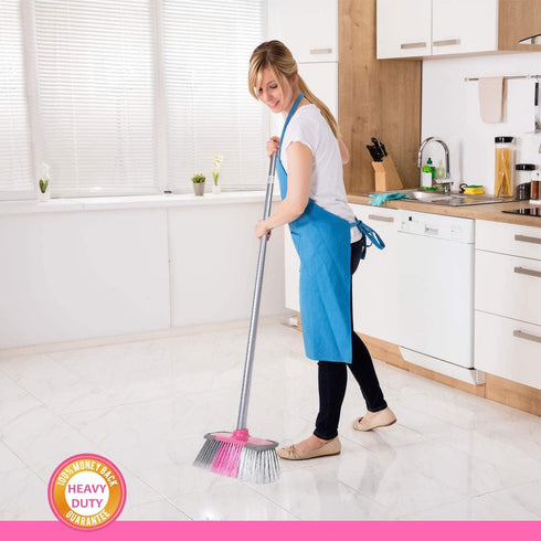 Broom Head Replacement for Home, Kitchen, Office, Courtyard, and Garage Floor Cleaning, 1 Count