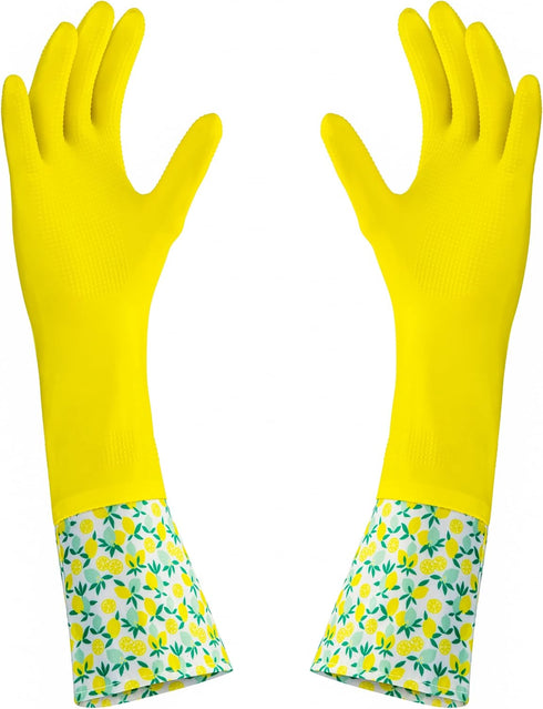 DecorRack Household Cleaning Gloves, Reusable Medium-Sized Multi-Purpose Gloves, 1 Pack Random, 4 Pack Assortment