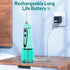 Water Dental Pik Flosser, Grinest 7 Modes Rechargeable Oral Irrigator, IPX7 Waterproof for Home Travel