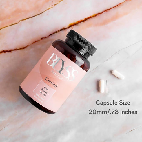 Magnesium Bisglycinate Capsules for Women, 200mg Chelated Magnesium for Sleep & Mood Support