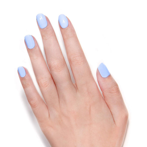 LONDONTOWN lakur Nail Polish - Glossy Shimmery Glittery Blue, Chip-Resistant, Non-Toxic, .40 fl oz