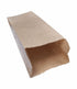 100 Pack Brown Kraft Paper Bags, 2.75 x 10 inches, Plain Bag Kitchen Cutlery Utensils Holder for Events