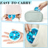 INVODA Pill Organizer - Weekly Pill Cases, 7 Day 3 Times Medicine Dispenser with Push Button Rotate Pill Planner