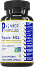 Premier Research Labs Premier HCL, Betaine Hydrochloride Supplement for Optimal Digestive Function, 90 Vegetarian