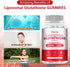 Oakevlp 2500MG Gummies 98% Extra Powerful Liposomal Glutathione for skin whitening,Enhance Absorption-Complex