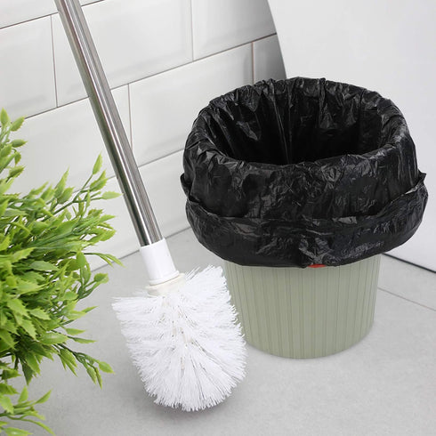 6 Gallon Drawstring Trash Bags, 105 Counts, Black Garbage Bags