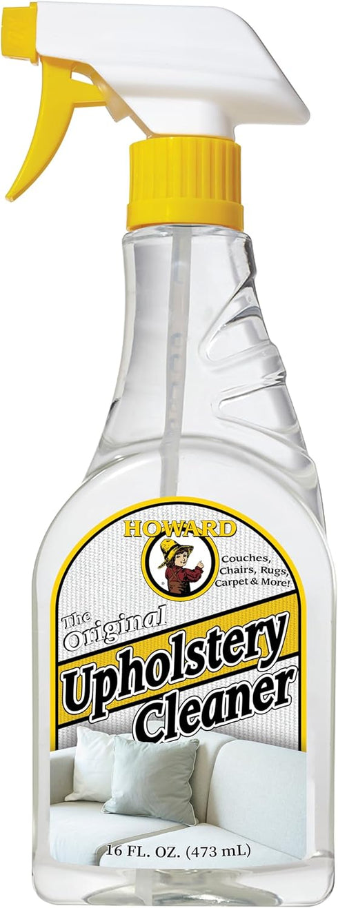 HOWARD Upholstery Cleaner - Quickly Removes Stains, Dirt, and Odors from Couch, Carpet, Chair, and Rug