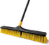 Yocada 24 inch Push Broom Brush, 65.3 inch Long Handle Heavy-Duty Outdoor Commercial Broom for Cleaning
