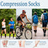 Wrakus 20-30 mmHg Medical Compression Socks Knee High for Circulation and DVT