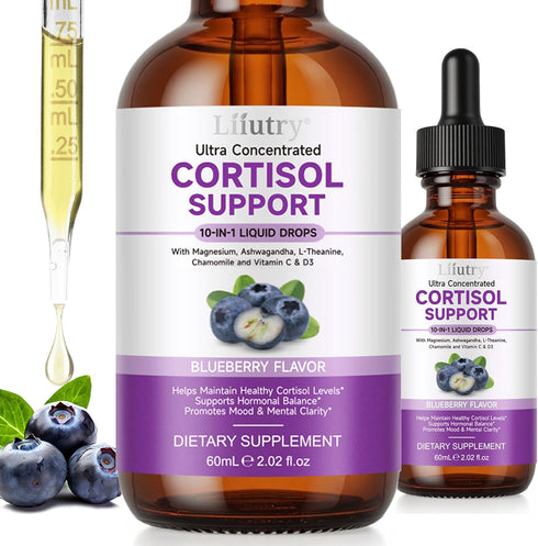 QZFICNJY Cortisol Supplements for Women & Men, Cortisol Reducer 10 In 1 Cortisol