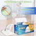 Ultra Strong Trash Bags, 8-10 Gallon Medium Kitchen Drawstring, 30 Counts, Food Storage Plastic Garbage Bags for