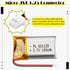 Qimoo 601120 3.7V 100mAh 1.25 LiPo Battery - Rechargeable Lithium Polymer Battery with Protection Board and Micro JST