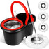 Mop and Bucket with Wringer Set, Floor Cleaning, Household Cleaning Supplies, Stainless