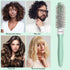 Professional Round Hair Brush for Blow Drying, Ceramic + Ionic Round Brush for Bangs, Blowout, Styling (0.98in)