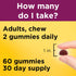Gummies 60 Gummies, 30 Nature Made Prenatal with DHA and Folic Acid, Prenatal Vitamins for Women for Daily Nutritional