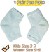 Gel Heel Strap for Kids, Heel Sensitivity Relief from Severs Disease, Plantar Fasciitis, Size Kids 3-7/Women 5-9 (1