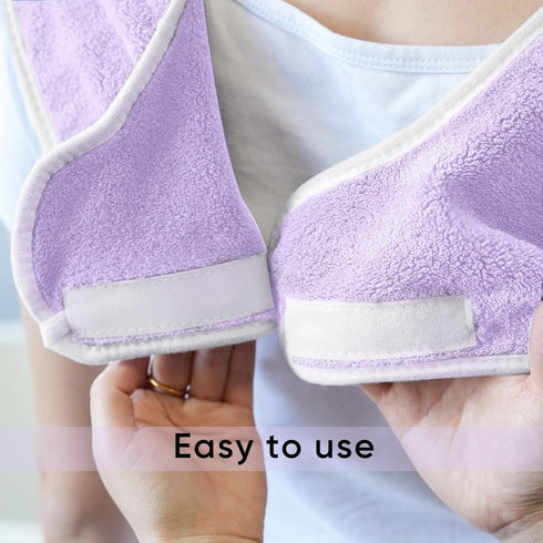 Ultra-Soft Premium Adult BibsSuper Absorbent, Durable Microfiber Food Bibs Clothing Protector for Elderly