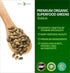 Organic Superfood Greens, Fruit and Veggies Supplement Rich in Vitamins & Antioxidants with Alfalfa, Beet Root & Tart