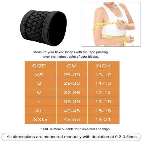 Diabetic Arm Band for CGM Sensor Protective Dia Band for Freestyle Libre Medtronic Dexcom Sensor Cover (BLACK, L)