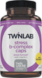 Twinlab Stress B-Complex Caps - Energy Support Supplement - 250 Capsules