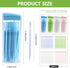 Plastic Toothpicks Disposable Interproximal Brush, Sturdy Double-Ended Dental Pick, 200Pcs Random Color.