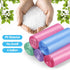 100 Count Small Trash Bags - 4 Gallon Garbage Bags for Office, Bedroom, Bathroom, Colored, 5 Rolls