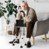 ZWPARTS 6 (30.7-36.6") 300lb Stand Assist Aid for Elderly - Adjustable Heights Capacity, Carbon Steel Frame, Non-Slip