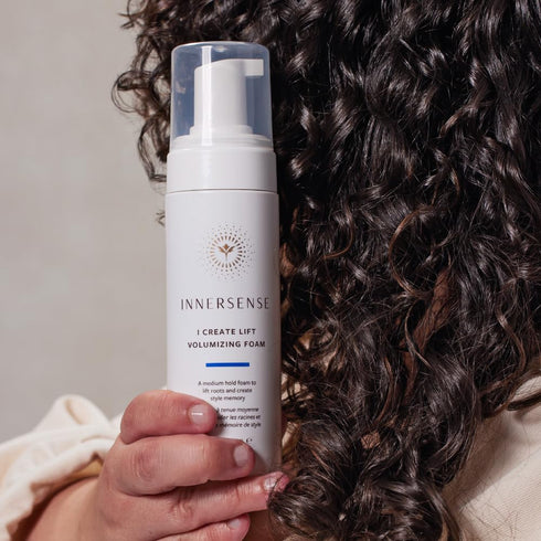 INNERSENSE Organic Beauty Natural I Create Lift Volumizing Foam | Non-Toxic, Clean Haircare (2.37 fl oz | 70 ml)