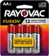 Rayovac AA Batteries, Fusion Premium Double A Alkaline, 8 Count