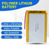 Qimoo 606090 3.7V 4000mAh 606090 Pack PH2.0mm Lipo Battery Rechargeable Lithium Polymer Battery with JST Connector