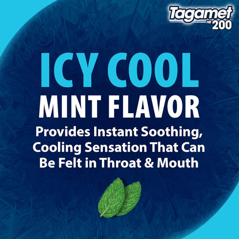 Tagamet Icy Cool Mint Acid Reducer - Cimetidine Tablets 200mg, 30 Count
