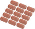 WIHFHGZ 15Pcs Set Wood Diffuser for Essential Oils, Rosewood Portable Mini Round, Aromatherapy - Passive Oil Release