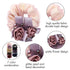 inSowni 7 Pack Sparkly Crystals Pearls Rose Flower Lace Hair Scrunchies, Fancy Decorative Accessories for Women Girls