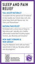 New Chapter Sleep Aid, Restful Sleep & Pain Relief, Melatonin & Ginger Supplement, 30 Vegetarian Capsules