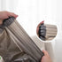 100 Counts 4 Gallon Bathroom Trash Bags, 5 Rolls Small Handles for Office Wastebasket Black