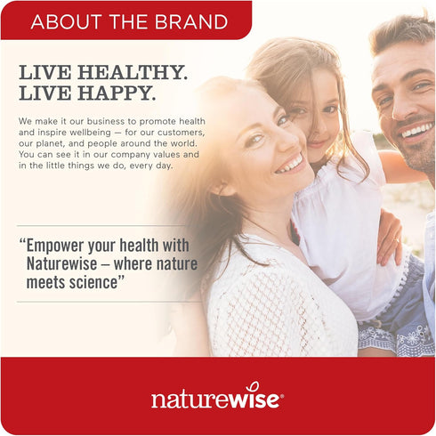 NatureWise Vitamin B12 1000 mcg - 60 Softgels for Energy Levels, Mental Clarity, Nervous System Health, Gluten-Free,
