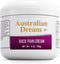 Australian Dream Back Pain Cream, 4 oz - Soothing Muscle Pain Relief for Neck, Back, Body