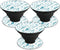 MightySkins Skin for PopSockets (3 Pack) - Teal Lures | Unique Vinyl Decal Wrap Cover | Protective, Durable, Easy to