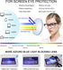 MARE AZZURO Blue Light Blocking Reading Glasses for Women - Computer Readers (Purple, 3.00)