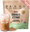 Renude Chagaccino - Wild-Foraged Chaga Mushroom Coffee Powder, Adaptogen Energy Boost, Natural Beauty & Immune Support,