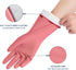 SIFANGKE 4 Rubber Cleaning Gloves for Dishwashing, Pairs Reusable Kitchen Gloves for Washing Dishes and Household