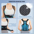 Fit Geno Back Brace Posture Corrector, Adjustable Full Back Support for Women and Men, Pain Relief