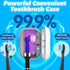 RRZIOM Toothbrush Sanitizer Case, Portable Toothbrush Covers Rechargeable, Rechargeable Toothbrush Cleaner Holder Case